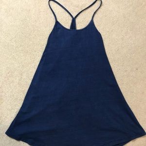 Navy blue dress